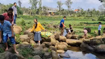 Năm mới “xông đất” khu du lịch giếng cổ Gio An