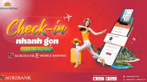 Check-in trực tuyến trong một nốt nhạc với Agribank E-Mobile Banking