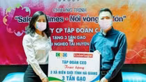 Tập đoàn CEO trao tặng 3 tấn gạo cho bà con vùng cao 3 xã tại Hà Giang