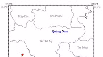 Động đất 2,7 độ richter tại Quảng Nam 