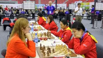 Thắng Thổ Nhĩ Kỳ, cờ vua nữ Việt Nam lên hạng 17 tại Olympiad 