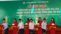 Khởi công xây dựng nhà ở xã hội tại Kim Chung, huyện Đông Anh, Hà Nội