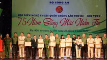 Bế mạc Hội diễn Nghệ thuật quần chúng CAND lần thứ XI năm 2020