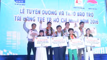 Tuyên dương và trao bảo trợ cho 10 tài năng trẻ