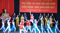 Khai mạc Trại sáng tác kịch bản sân khấu quần chúng toàn quân