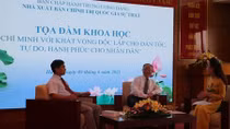 Tọa đàm “Hồ Chí Minh với khát vọng độc lập, tự do, hạnh phúc cho nhân dân”