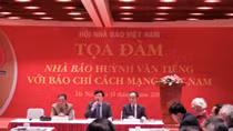 Tọa đàm “Nhà báo Huỳnh Văn Tiểng với báo chí cách mạng Việt Nam”.