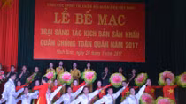 Bế mạc trại sáng tác kịch bản sân khấu quần chúng toàn quân