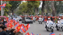 Chủ tịch Kim thăm Việt Nam qua góc máy ấn tượng của truyền thông Triều Tiên