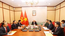 Tổng Bí thư Nguyễn Phú Trọng điện đàm với Tổng thống Nga Putin