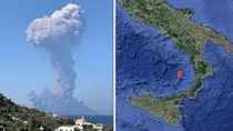 Núi lửa ở Italia phun trào, ít nhất một du khách thiệt mạng 
