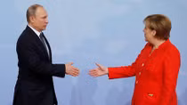 Ông Putin thích ý tưởng của bà Merkel về vấn đề Triều Tiên