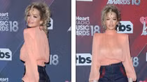 Rita Ora "retro ngọt lịm" tại iHeartRadio Dubai 