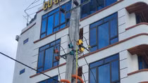 Xã đảo Nhơn Châu chính thức đón nhận dòng điện quốc gia 