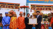 Trao Bằng chứng nhận Lễ hội Cầu ngư tại Đà Nẵng di sản văn hóa phi vật thể quốc gia