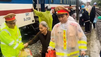 Cục CSGT lập Trung tâm chỉ huy Phòng chống bão số 9 tại Đà Nẵng