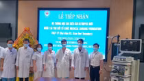  BV Đà Nẵng tiếp nhận máy nội soi siêu âm Olympus hiện đại do Thụy Sĩ tài trợ