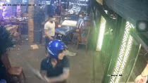 Nhóm côn đồ đập phá quán nhậu vì... phục vụ không chu đáo