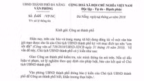 Điều tra vụ làm giả công văn chữ ký chủ tịch UBND Đà Nẵng tạo sốt đất ảo