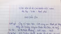 Người dân gửi thư cảm ơn Công an Đà Nẵng đã “sẵn sàng khi dân cần” 