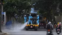 Đà Nẵng tiến hành phun khử khuẩn khu vực quận Sơn Trà