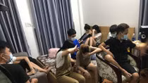 Mua khí cười trên mạng để lập hội ăn nhậu 