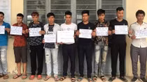 9 công nhân thuê phòng trọ chơi ma túy 
