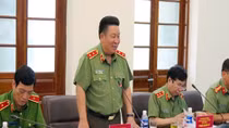 Diễn tập chữa cháy tại khu công nghiệp Tràng Duệ