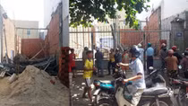 Một phụ nữ bị giàn giáo đè tử vong đúng "năm hạn" 