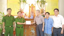 Học viện CSND đóng góp xây dựng Đền Hùng và Tháp Hùng Vương tại quần đảo Trường Sa