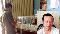 Bắt nghi can đầu tiên trong vụ trộm hơn 100 lượng vàng