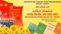 Triển lãm sách chào mừng kỷ niệm 72 năm Ngày truyền thống lực lượng CAND