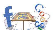 Google và Facebook có thể thay đổi 12 triệu phiếu bầu