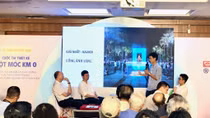 Trao giải cuộc thi thiết kế xây dựng Cột mốc Km0 tại hồ Hoàn Kiếm