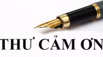 Học viện ANND gửi thư cảm ơn