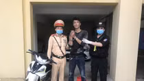 Tóm gọn kẻ nghiện ma tuý trộm cắp xe máy
