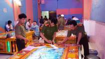 Triệt xóa 2 tụ điểm đánh bạc bằng game bắn cá quy mô lớn