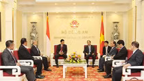 Thứ trưởng Lê Quý Vương tiếp Đoàn đại biểu Cảnh sát quốc gia Indonesia