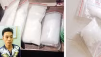 Phá đường dây ma túy thu 1,2 kg "hàng đá”