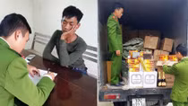 Ô tô tải chở hơn 3.200 pháo điện nhập lậu