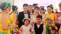 Công nhân lao động Hải Phòng tổ chức lễ cưới tập thể