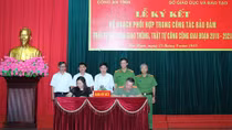 Hà Nam phối hợp đảm bảo trật tự an toàn giao thông, trật tự công cộng