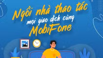 Ngồi nhà thao tác mọi giao dịch cùng My MobiFone