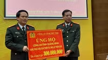 Chung tay ủng hộ tỉnh Quảng Bình khắc phục hậu quả do mưa lũ gây ra