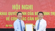 Bộ Chính trị phân công Bí thư Tỉnh ủy Thái Bình giữ chức vụ Phó trưởng Ban Tuyên giáo Trung ương