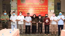 Công an tỉnh Vĩnh Phúc tặng hơn 200 suất quà cho người có công với cách mạng