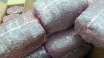 Lại phát hiện 2 lô hàng chứa hơn 110 kg nghi lá khát ở Nội Bài
