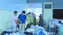 Thu giữ hàng nghìn áo phông thể thao giả nhãn hiệu nổi tiếng