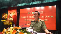 Nâng cao trình độ pháp luật về Cảnh vệ trong CAND