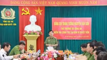 Thứ trưởng Nguyễn Văn Sơn kiểm tra công tác tại Trại giam Vĩnh Quang và Quyết Tiến